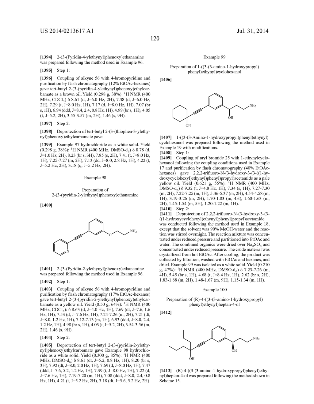 ALKYNYL PHENYL DERIVATIVE COMPOUNDS FOR TREATING OPHTHALMIC DISEASES AND     DISORDERS - diagram, schematic, and image 135
