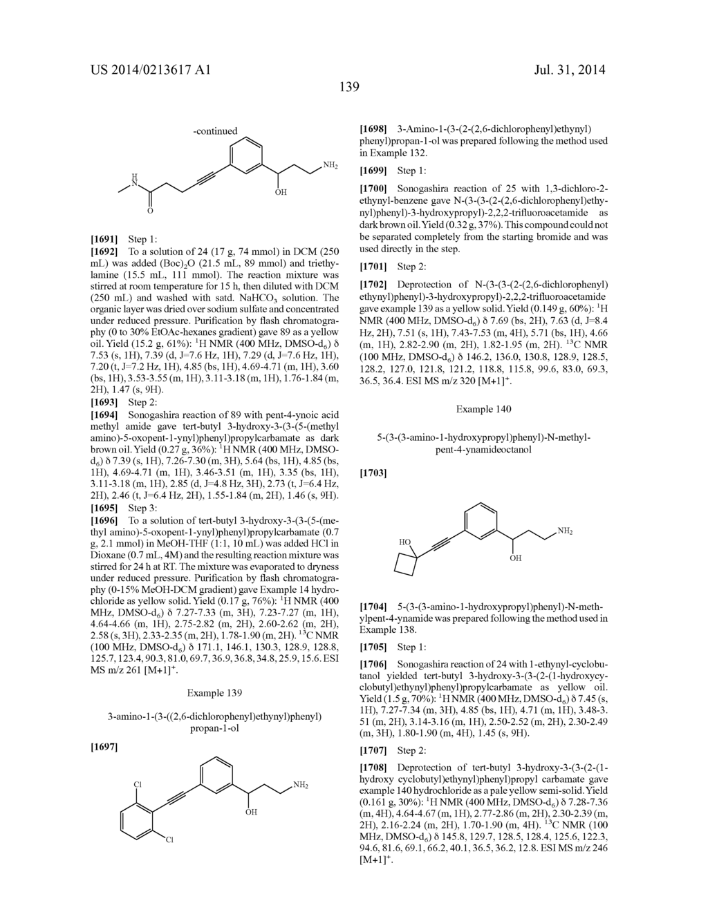 ALKYNYL PHENYL DERIVATIVE COMPOUNDS FOR TREATING OPHTHALMIC DISEASES AND     DISORDERS - diagram, schematic, and image 154