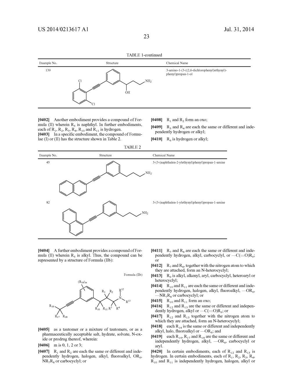 ALKYNYL PHENYL DERIVATIVE COMPOUNDS FOR TREATING OPHTHALMIC DISEASES AND     DISORDERS - diagram, schematic, and image 38