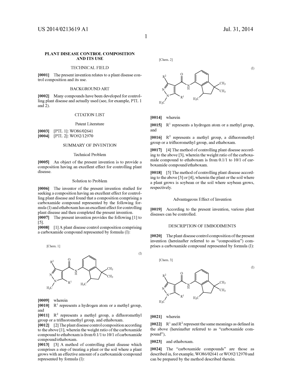 PLANT DISEASE CONTROL COMPOSITION AND ITS USE - diagram, schematic, and image 02