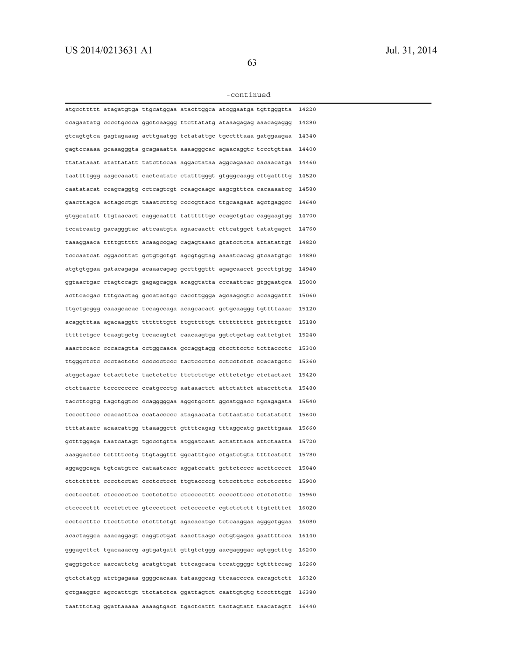 METHODS FOR MODULATING KALLIKREIN (KLKB1) EXPRESSION - diagram, schematic, and image 66