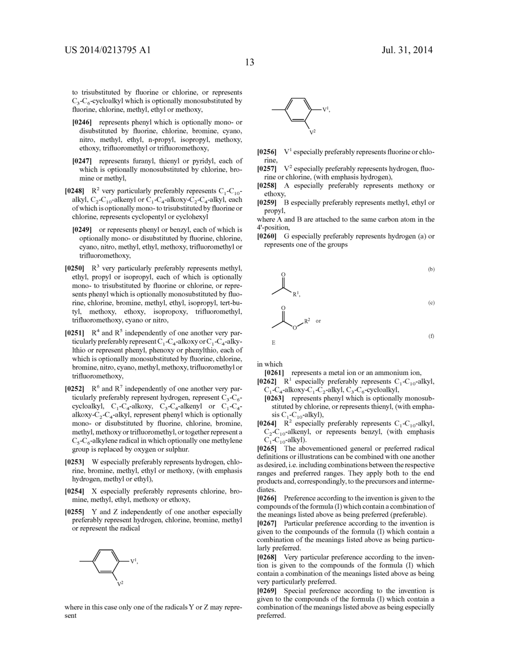 GERMINAL ALKOXY/ALKYLSPIROCYCLIC SUBSTITUTED TETRAMATE DERIVATIVES - diagram, schematic, and image 14