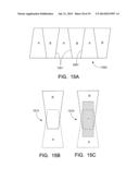 DISPOSABLE ABSORBENT ARTICLE WITH PROFILED ABSORBENT CORE diagram and image