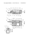 DRUG DELIVERY DEVICE WITH COMPRESSIBLE FLUID CHAMBERS diagram and image