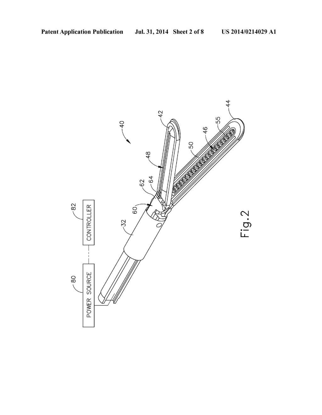 SURGICAL INSTRUMENT WITH BLADE COMPLIANT ALONG VERTICAL CUTTING EDGE PLANE - diagram, schematic, and image 03