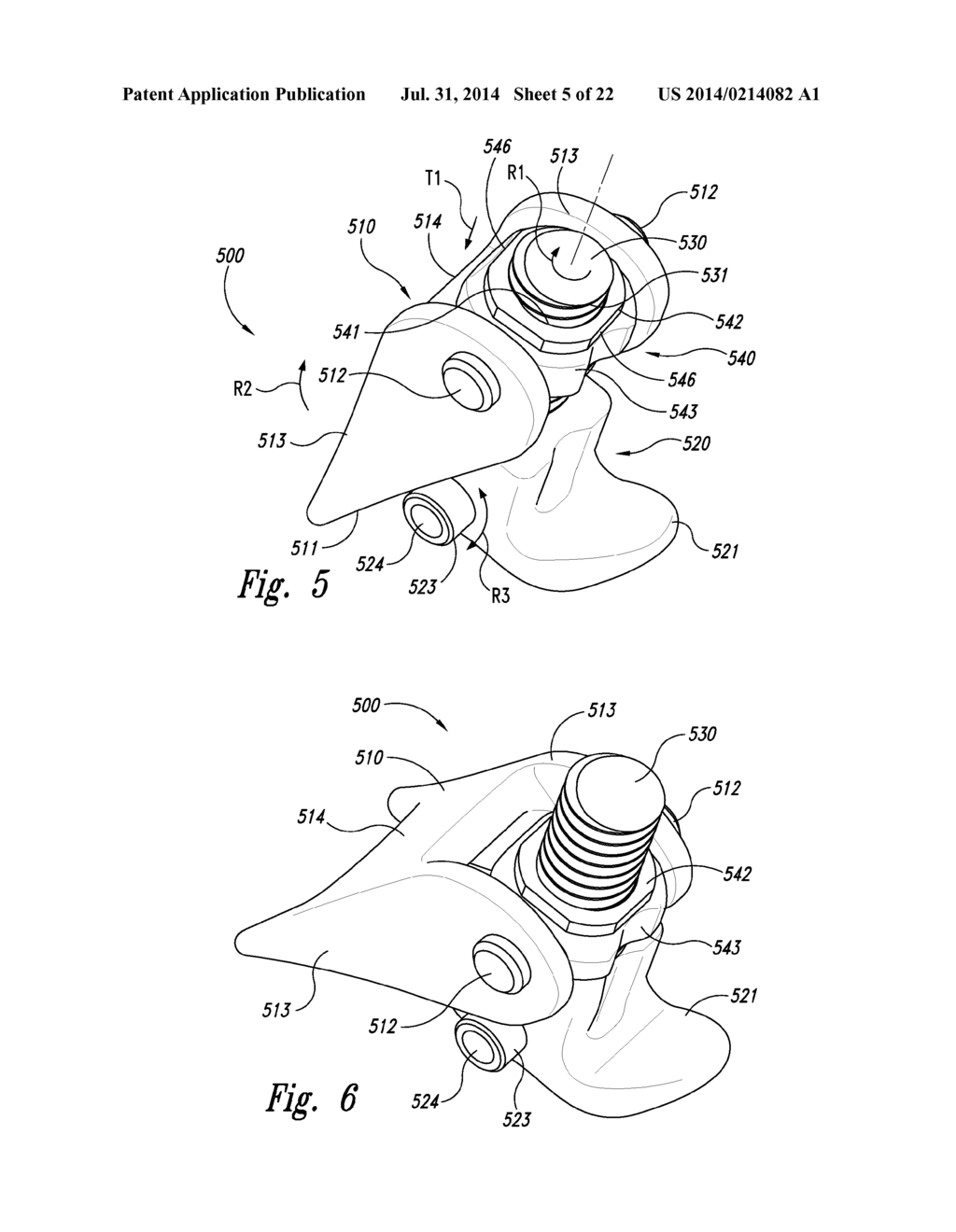 SPINAL SPACER FOR CERVICAL AND OTHER VERTEBRA, AND ASSOCIATED SYSTEMS AND     METHODS - diagram, schematic, and image 06