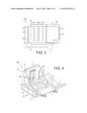 ELECTRONIC BOARD FOR AVIONICS EQUIPMENT COMPRISING VIBRATION DAMPING MEANS     BETWEEN ITS REINFORCING SURROUND AND ITS RETENTION MEANS diagram and image