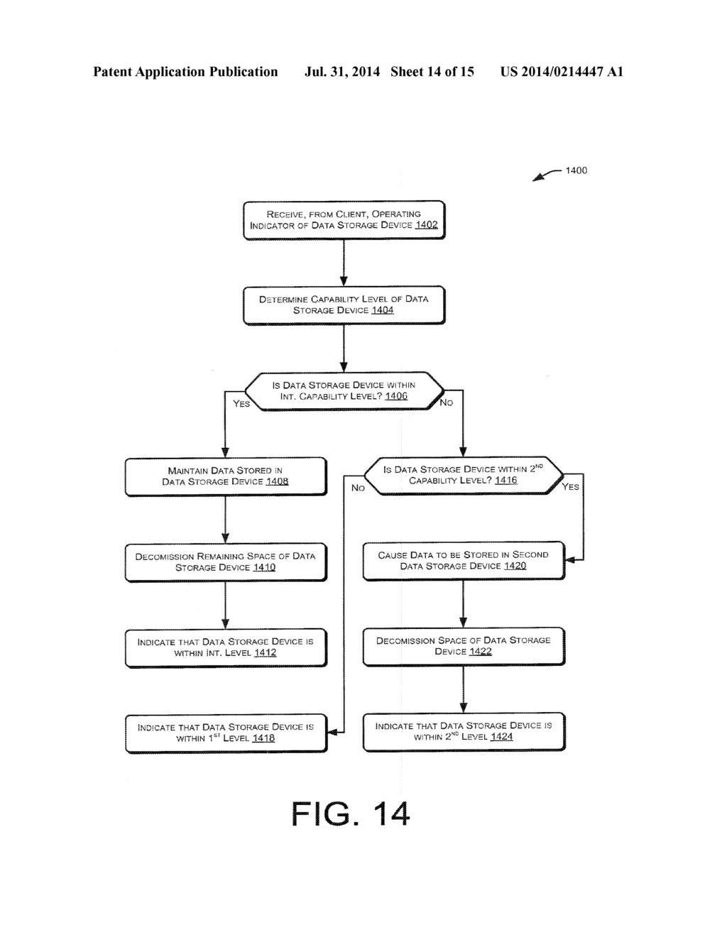 SERVER-SIDE, VARIABLE DRIVE HEALTH DETERMINATION - diagram, schematic, and image 15