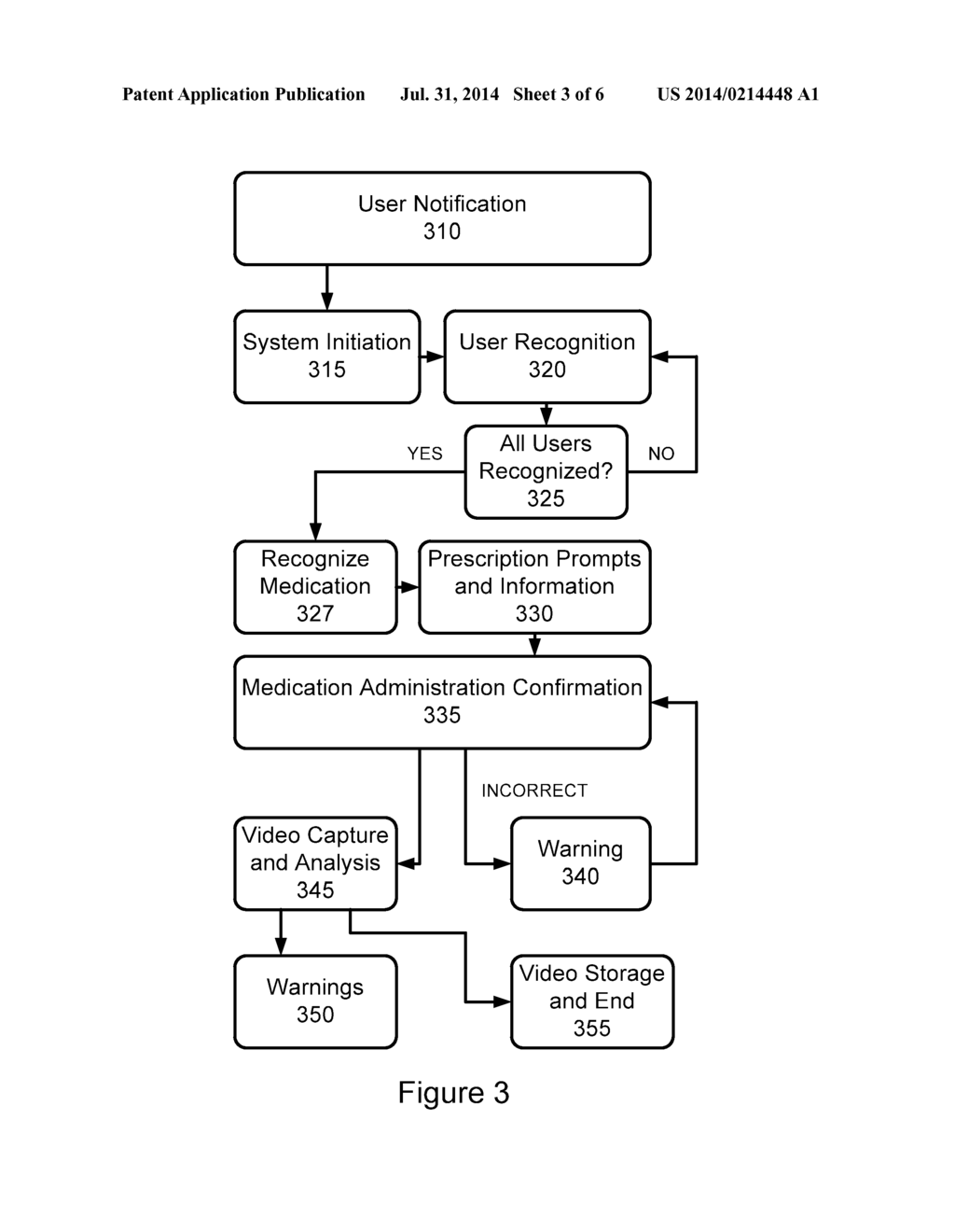 Method and Apparatus for Verification of Medication Adherence - diagram, schematic, and image 04