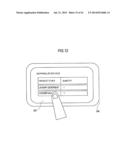 INFORMATION PROCESSING APPARATUS, INFORMATION PROCESSING METHOD AND     PROGRAM, INFORMATION PROCESSING APPARATUS, VACANT SPACE GUIDANCE SYSTEM,     VACANT SPACE GUIDANCE METHOD AND PROGRAM, IMAGE DISPLAY SYSTEM, IMAGE     DISPLAY METHOD AND PROGRAM diagram and image