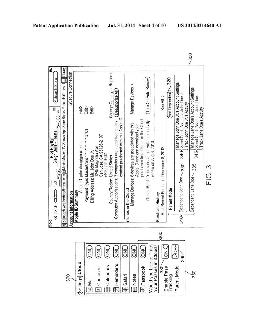 PARENTAL MANAGEMENT OF DIGITAL ASSETS - diagram, schematic, and image 05