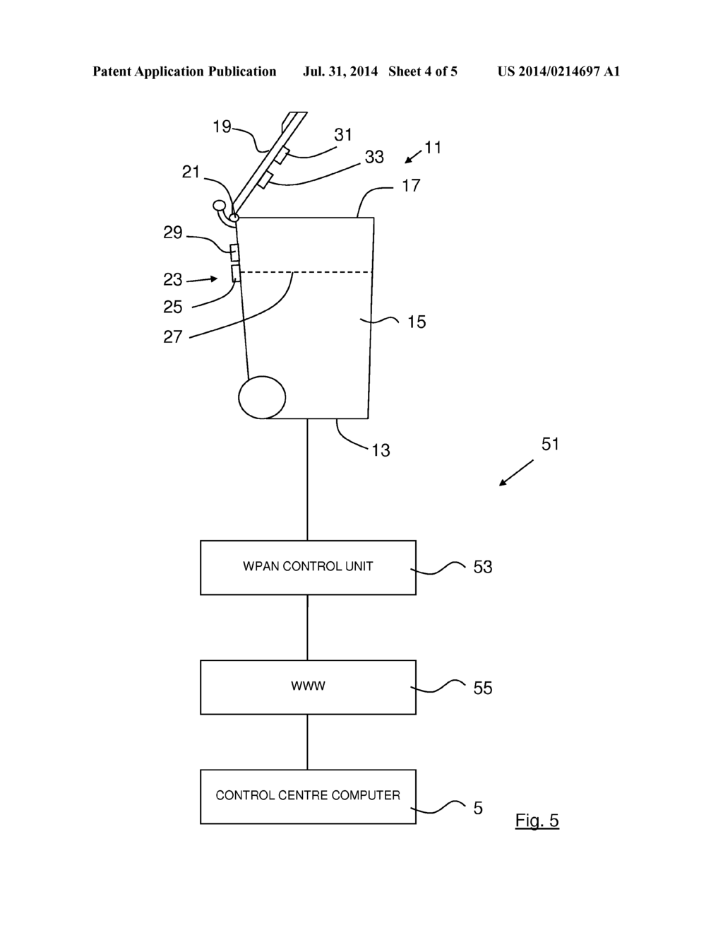 REFUSE COLLECTION SYSTEM AND METHOD - diagram, schematic, and image 05