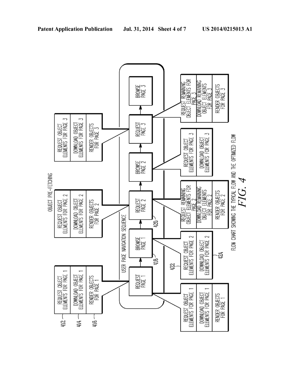 METHOD AND SYSTEM TO PRE-FETCH DATA IN A NETWORK - diagram, schematic, and image 05