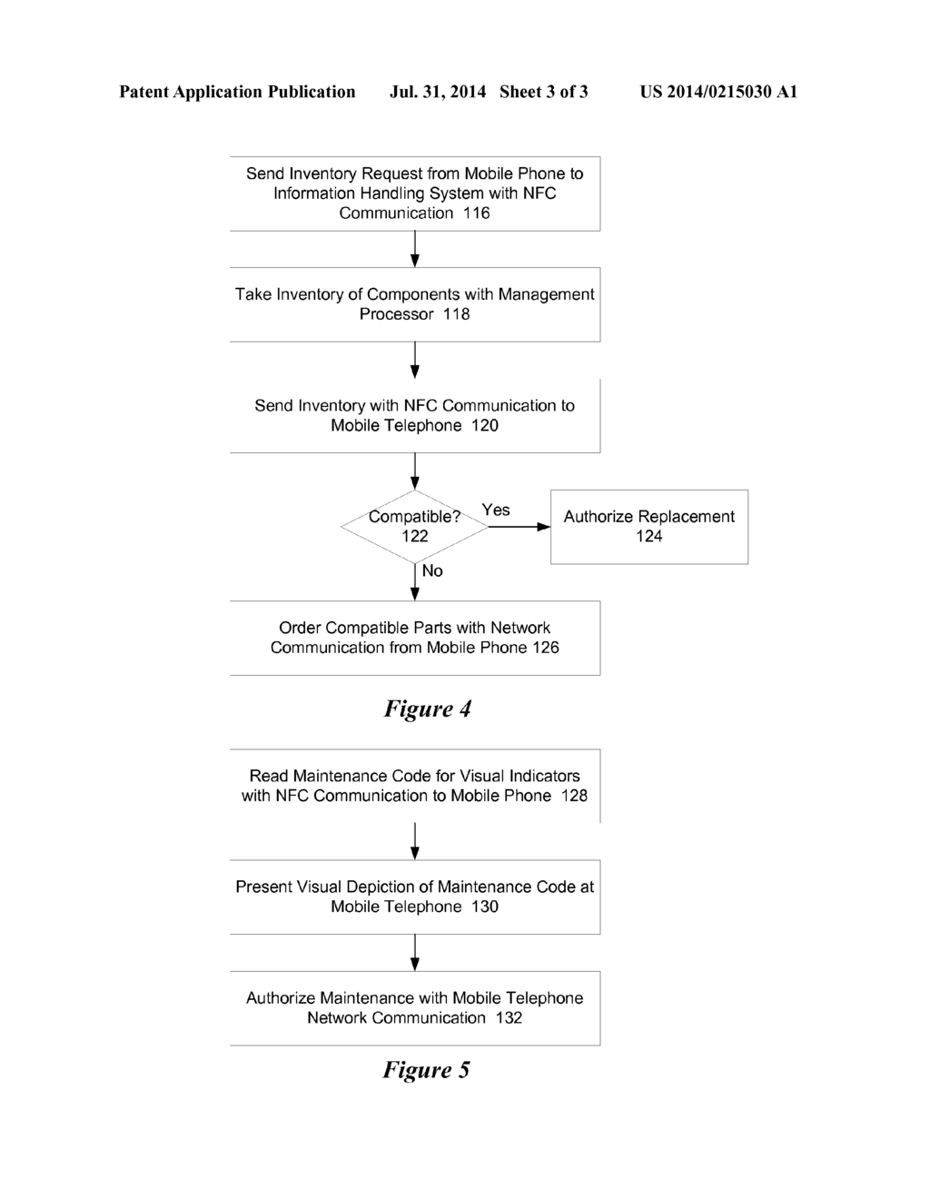 Information Handling System Physical Component Inventory To Aid     Operational Management Through Near Field Communication Device     Interaction - diagram, schematic, and image 04