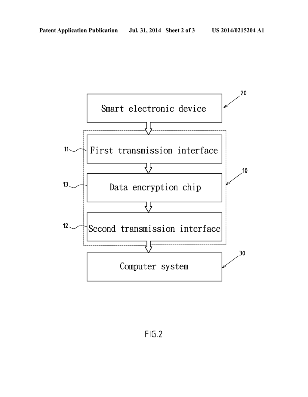 DEVICE FOR PREVENTING LOGGING OF CLIENTS INPUT DATA IN A COMPUTER SYSTEM - diagram, schematic, and image 03