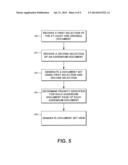 METHOD FOR MANAGING AND SELECTIVELY ARRANGING SETS OF MULTIPLE DOCUMENTS     AND PAGES WITHIN DOCUMENTS diagram and image