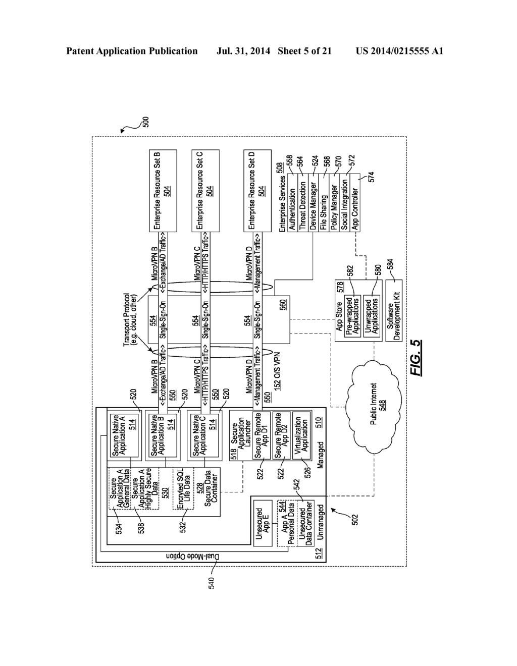 Conjuring and Providing Profiles that Manage Execution of Mobile     Applications - diagram, schematic, and image 06