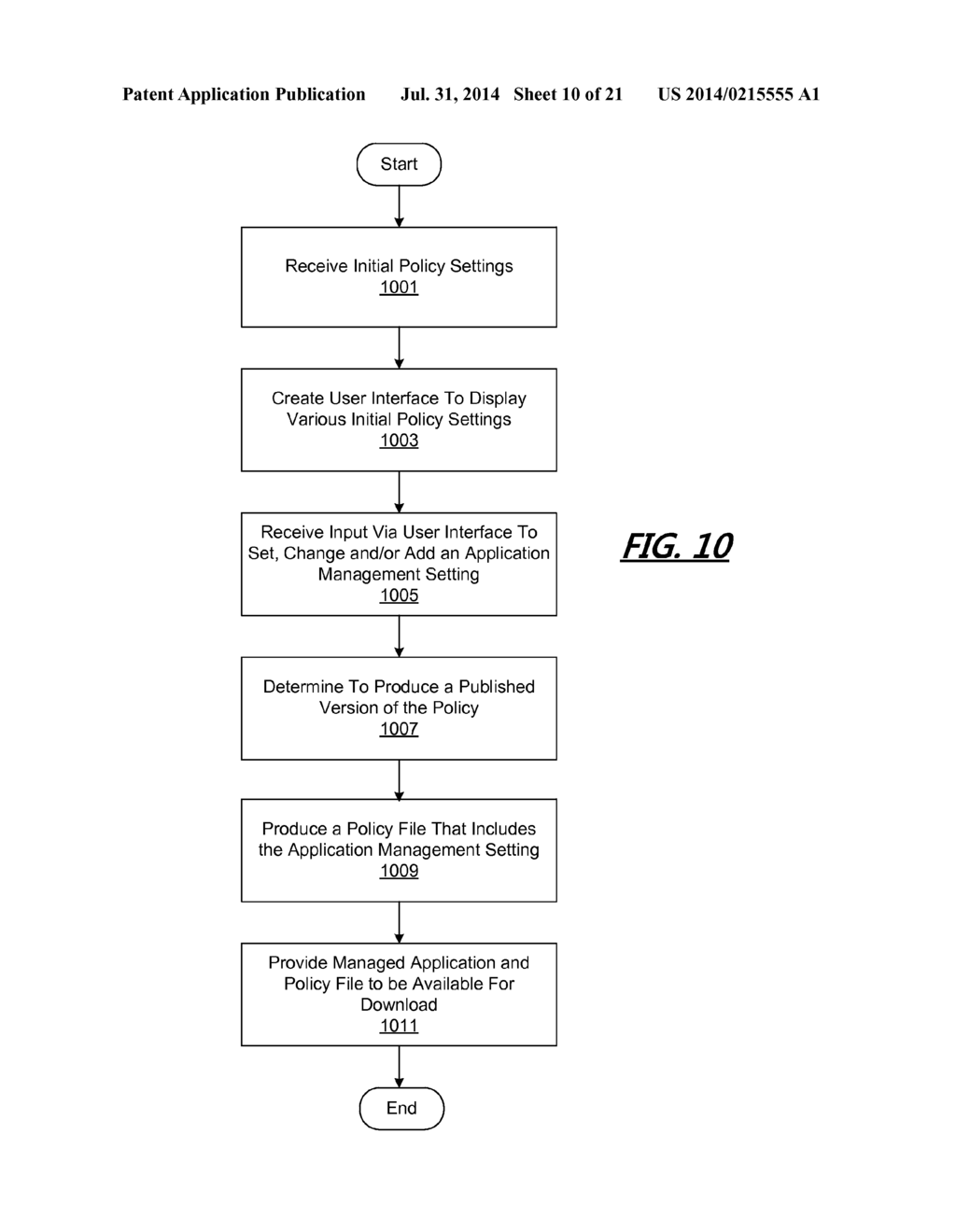 Conjuring and Providing Profiles that Manage Execution of Mobile     Applications - diagram, schematic, and image 11