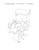 TOILET SEAT COVER AND METHOD OF USING SAME diagram and image