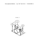 Method of securing a musical instrument stand to a flat surface diagram and image