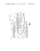 GAS TURBINE ENGINE HAVING SLIM-LINE NACELLE diagram and image