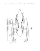 GAS TURBINE ENGINE HAVING SLIM-LINE NACELLE diagram and image