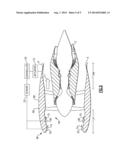 GAS TURBINE ENGINE HAVING SLIM-LINE NACELLE diagram and image