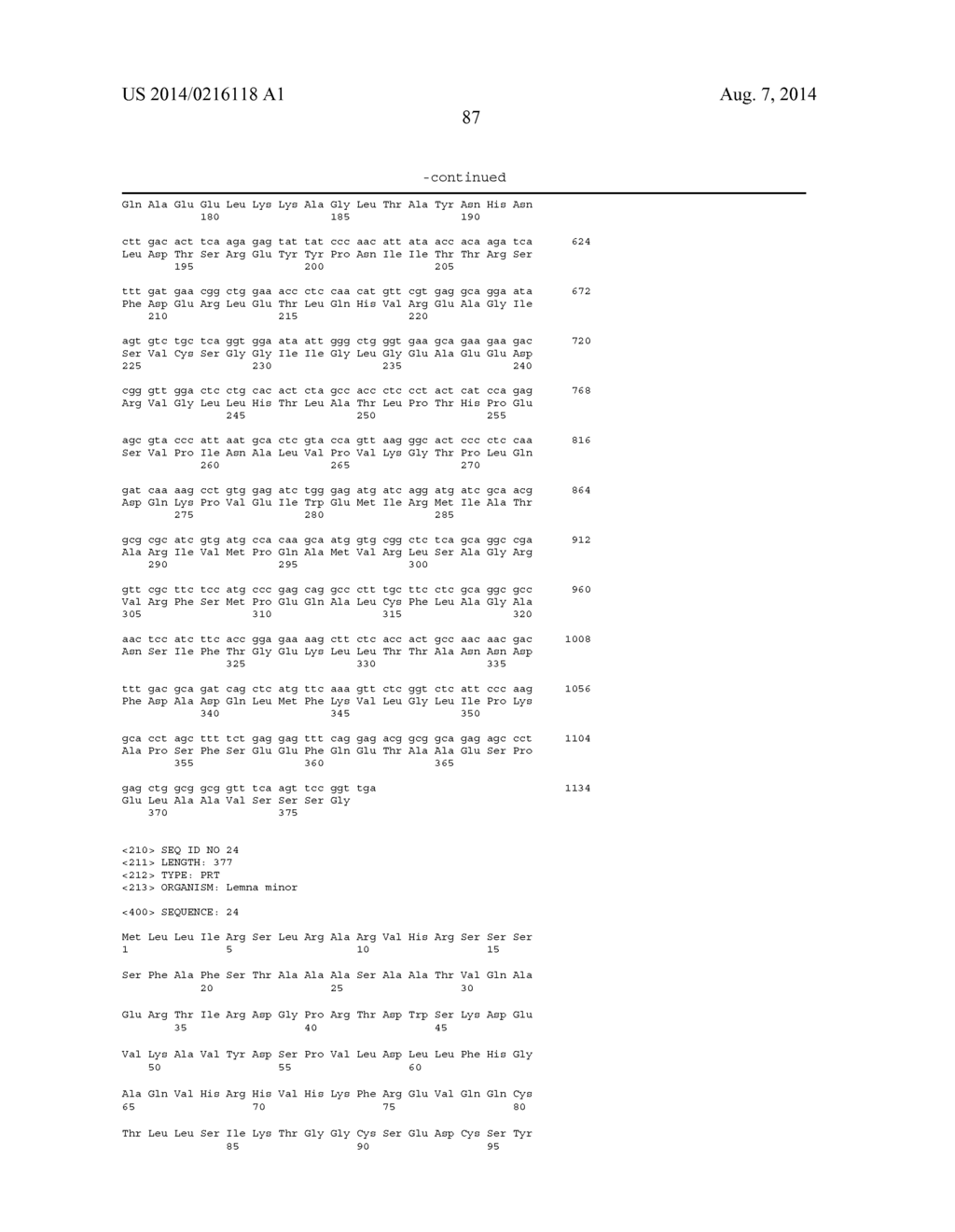 Compositions and Methods for Making and Biocontaining Auxotrophic     Transgenic Plants - diagram, schematic, and image 114