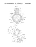 RESIN MOLDING MOLD FOR INTAKE MANIFOLD, INTAKE MANIFOLD AND METHOD OF     RESIN MOLDING FOR INTAKE MANIFOLD diagram and image