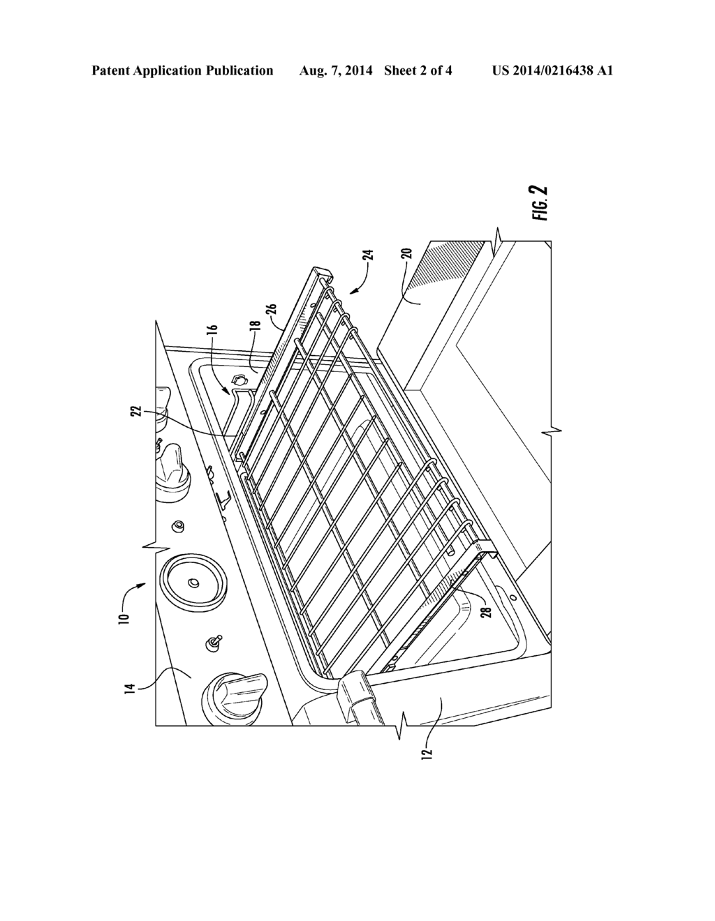 HOME APPLIANCE WITH IMPROVED OVEN RACK - diagram, schematic, and image 03