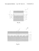 SHORT CIRCUIT REDUCTION IN AN ELECTRONIC COMPONENT COMPRISING A STACK OF     LAYERS ARRANGED ON A FLEXIBLE SUBSTRATE diagram and image