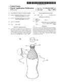 GLASS BOTTLE FOR CONTAINING LIQUID diagram and image