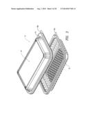 RESEALABLE FOOD CONTAINER WITH LID HAVING A TAMPER EVIDENT TEAR AWAY BAND diagram and image