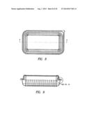 RESEALABLE FOOD CONTAINER WITH LID HAVING A TAMPER EVIDENT TEAR AWAY BAND diagram and image