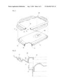 COMBINATION STRUCTURE OF FRAME MEMBER AND VIEWING COVER FOR FOOD CONTAINER     COVER diagram and image