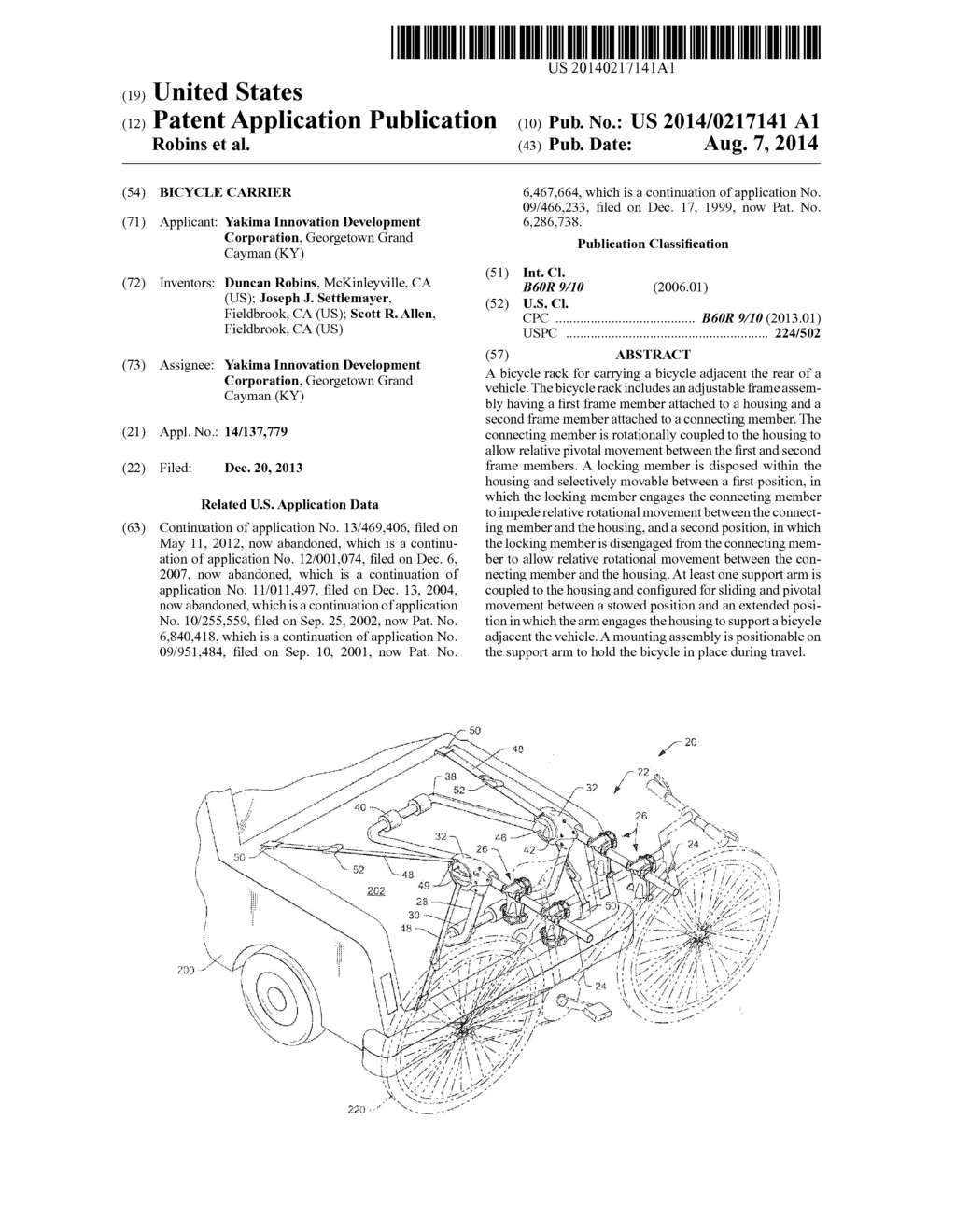 BICYCLE CARRIER - diagram, schematic, and image 01