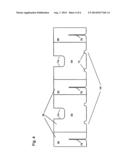 BOX WITH INTEGRATED COLLAPSIBLE DIVIDERS diagram and image