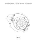 PILL CRUSHING CUP WITH ROTATIONAL LOCKING LUGS diagram and image