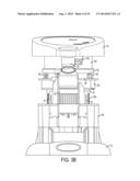 PILL CRUSHING CUP WITH ROTATIONAL LOCKING LUGS diagram and image