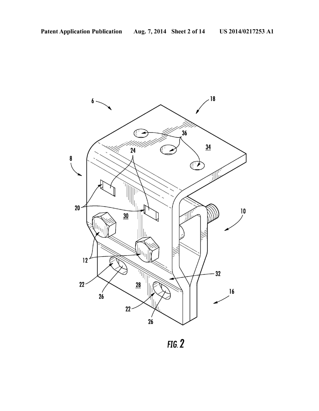 STANDING SEAM ROOF CLAMP - diagram, schematic, and image 03