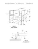 SUPPORT FOR A ROOF HATCH RAIL diagram and image