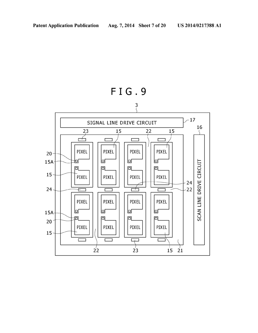 DISPLAY DEVICE AND ELECTRONIC APPARATUS - diagram, schematic, and image 08