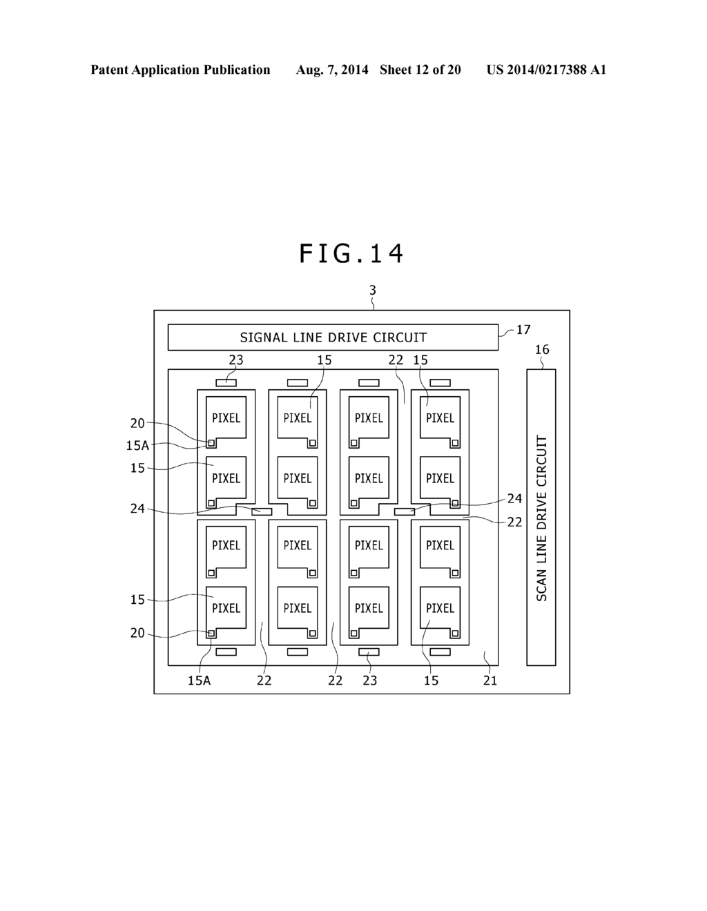 DISPLAY DEVICE AND ELECTRONIC APPARATUS - diagram, schematic, and image 13