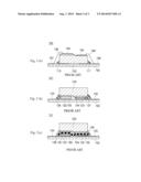 ANISOTROPIC CONDUCTIVE ADHESIVE AND METHOD FOR MANUFACTURING SAME, AND     LIGHT-EMITTING DEVICE AND METHOD FOR MANUFACTURING SAME diagram and image