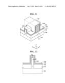 SEMICONDUCTOR DEVICES INCLUDING GATE PATTERN, MULTI-CHANNEL ACTIVE PATTERN     AND DIFFUSION LAYER diagram and image