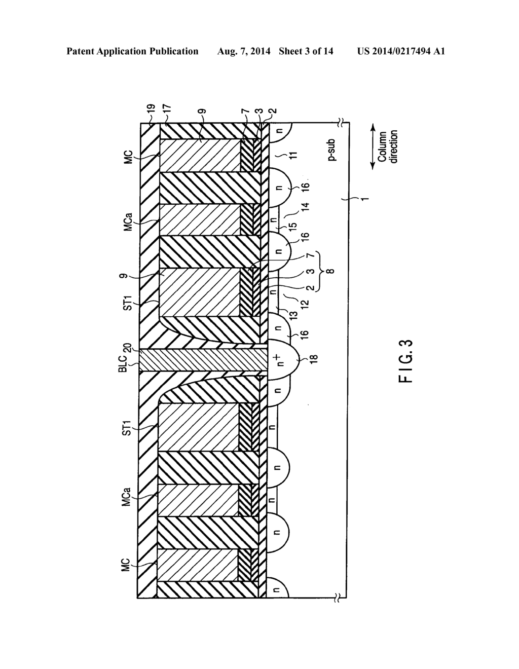 NONVOLATILE SEMICONDUCTOR MEMORY DEVICE AND MANUFACTURING METHOD THEREOF - diagram, schematic, and image 04