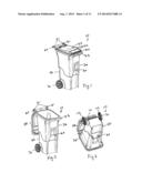 TRASH/RECYCLING CART diagram and image