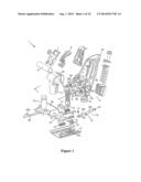 HEEL RETAINER WITH AUXILIARY LEVER diagram and image