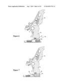 HEEL RETAINER WITH AUXILIARY LEVER diagram and image