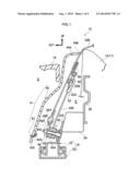 VEHICLE SEAT STRUCTURE diagram and image